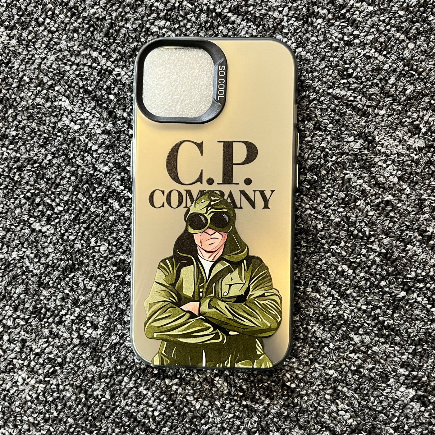 Coque CP Edition Militaire - Noir