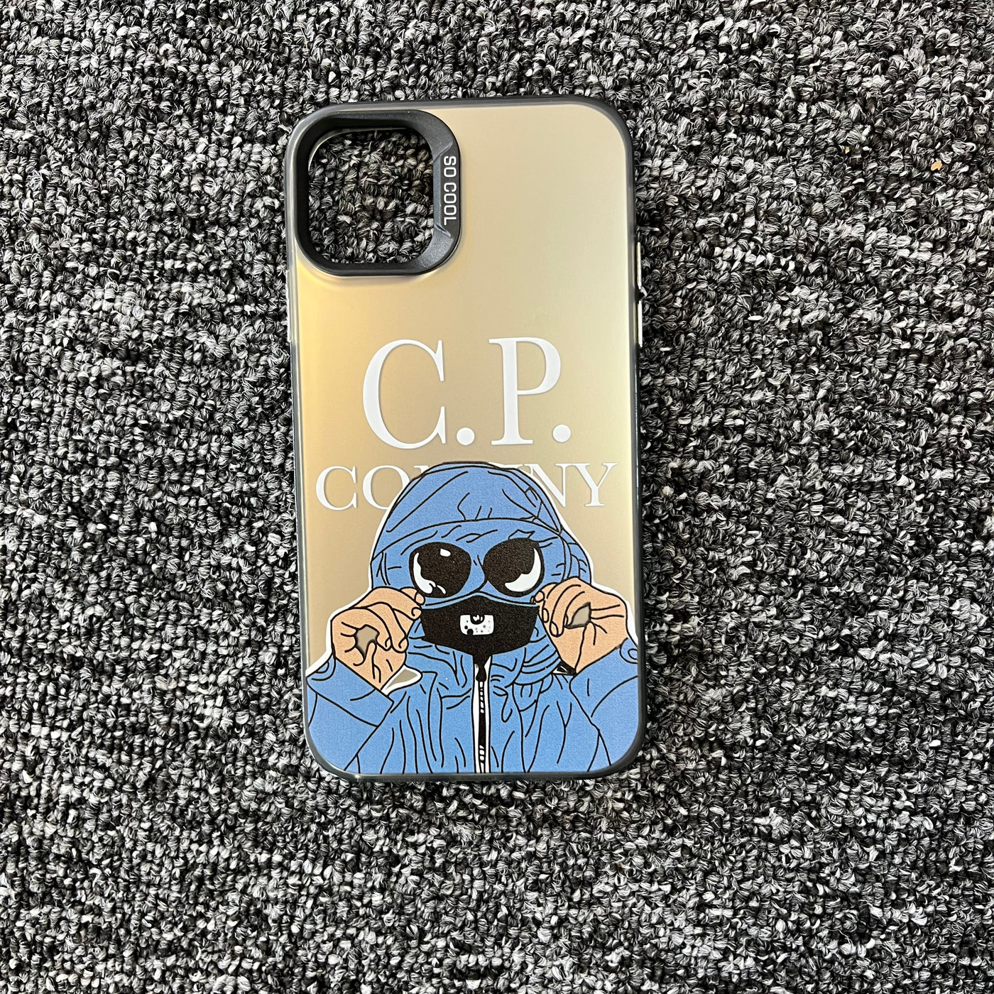 Coque CP BLUE Edition - Noir