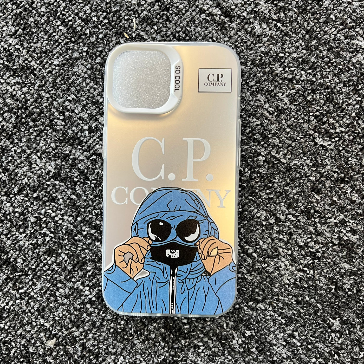 Coque CP BLUE Edition - Blanc