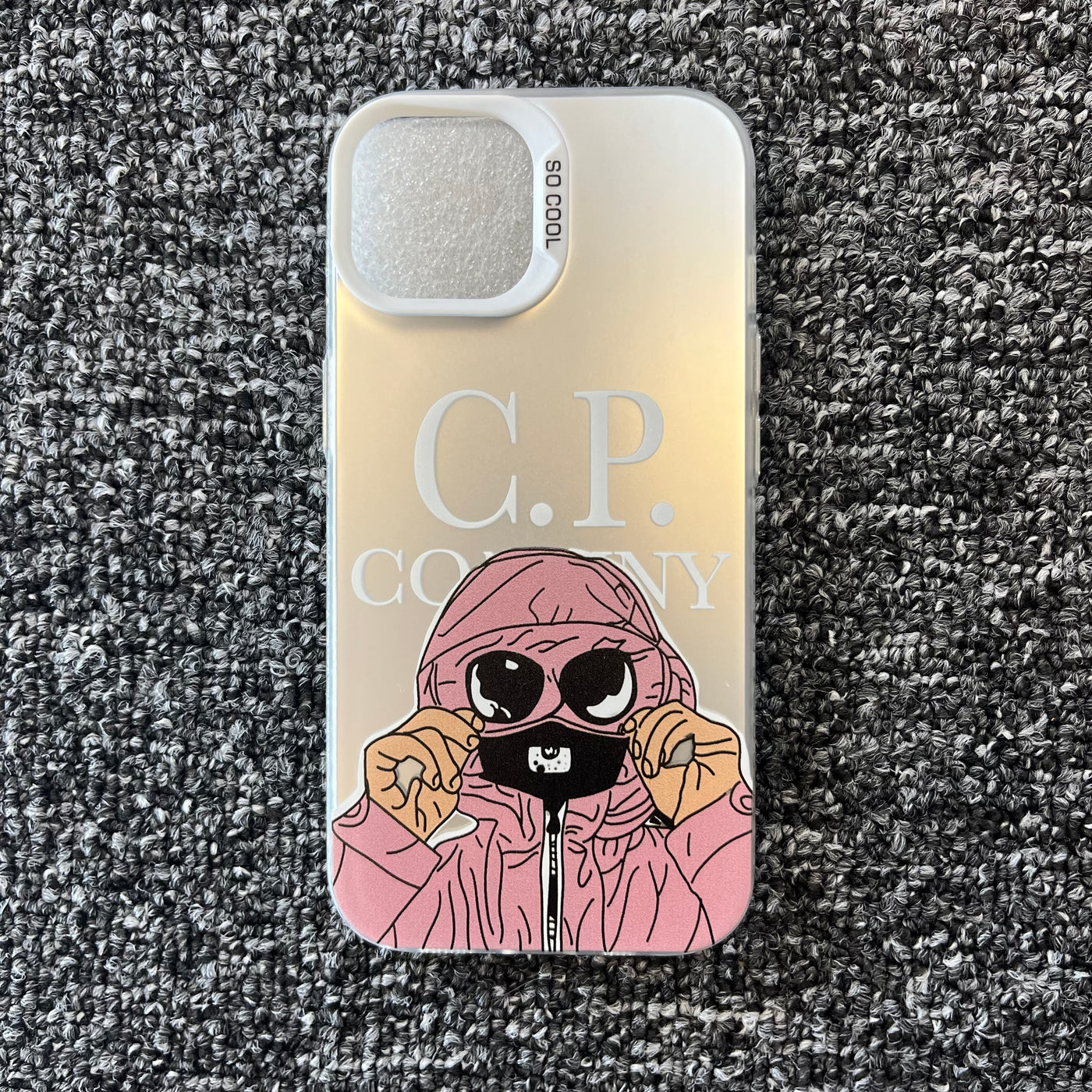 Coque CP PINK Edition - Blanc